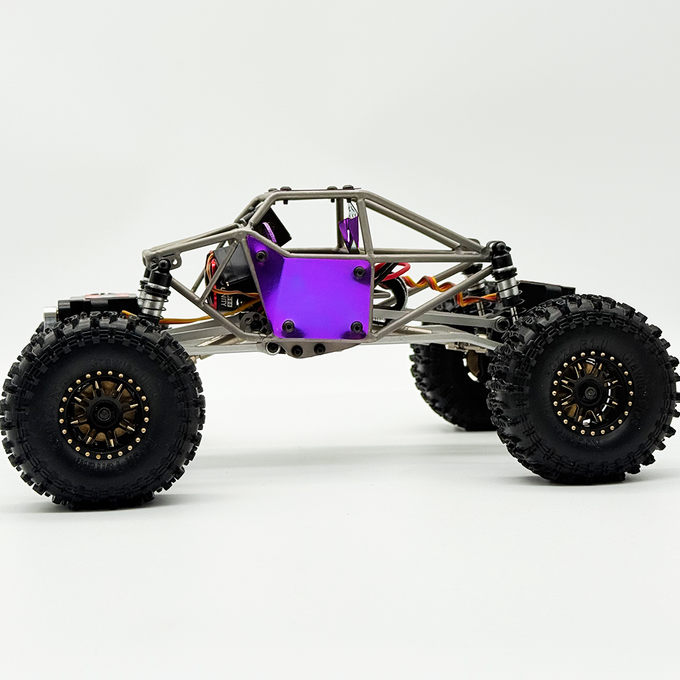 Limited Edition Furitek Titan Buggy 18 – ARTR Titanium Purple Edition w/ Active Pro 4WS & Micro Tesla DigiBoard