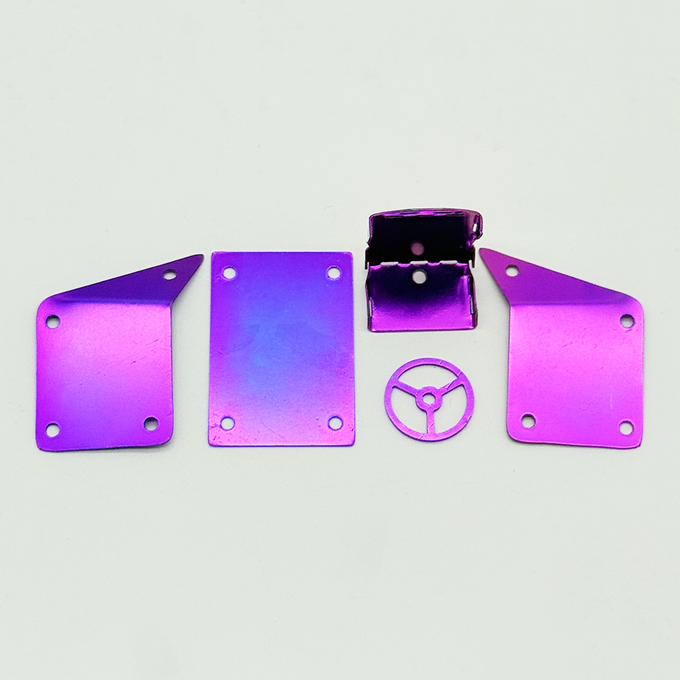Furitek Titanium Panel Set Purple for Titan Buggy 18