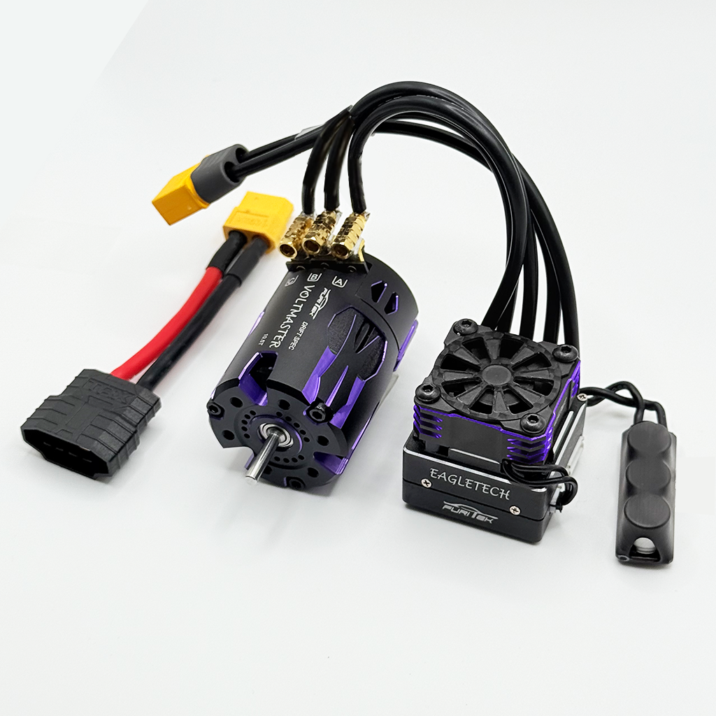 Furitek VoltEagle 1/10 Drift Combo – Midnight Edition (Plug & Play Bru