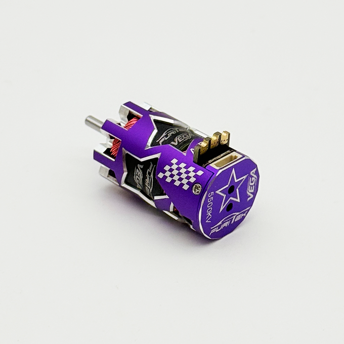 FURITEK VEGA 5500KV SENSORED BRUSHLESS MOTOR FOR 1/24 & 1/28 DRIFT/RACE RC CARS - PURPLE EDITION