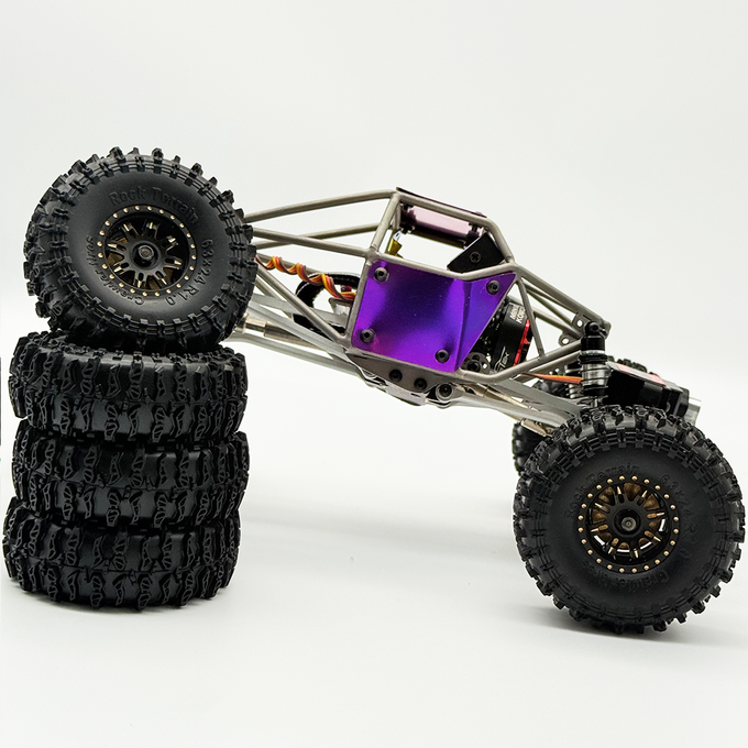 Limited Edition Furitek Titan Buggy 18 – ARTR Titanium Purple Edition w/ Active Pro 4WS & Micro Tesla DigiBoard