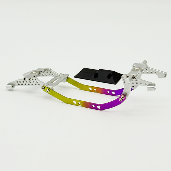 FURITEK MANTIS LCG COMPETITION CHASSIS KIT FOR SCX30 - Gold Purple TITANIUM EDITION