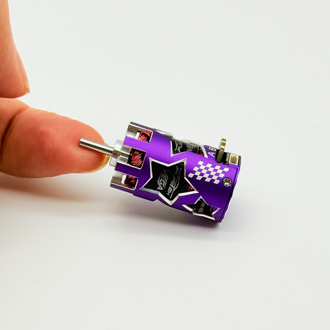 FURITEK VEGA 5500KV SENSORED BRUSHLESS MOTOR FOR 1/24 & 1/28 DRIFT/RACE RC CARS - PURPLE EDITION