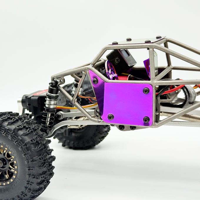 Limited Edition Furitek Titan Buggy 18 – ARTR Titanium Purple Edition w/ Active Pro 4WS & Micro Tesla DigiBoard