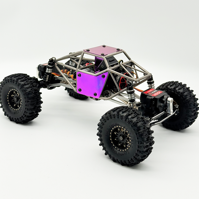 Limited Edition Furitek Titan Buggy 18 – ARTR Titanium Purple Edition w/ Active Pro 4WS & Micro Tesla DigiBoard