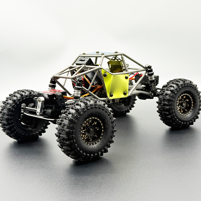 Limited Edition Furitek Titan Buggy 18 – ARTR Titanium Gold Edition w/ Active Pro 4WS & Micro Tesla DigiBoard