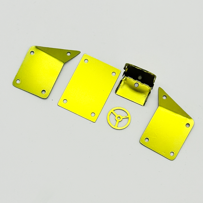 Furitek Titanium Panel Set Gold for Titan Buggy 18