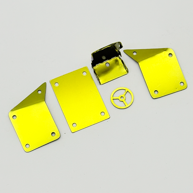 Furitek Titanium Panel Set Gold for Titan Buggy 18