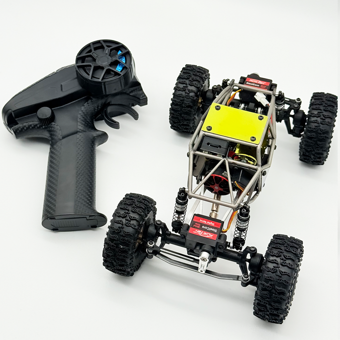 Limited Edition Furitek Titan Buggy 18 – ARTR Titanium Gold Edition w/ Active Pro 4WS & Micro Tesla DigiBoard