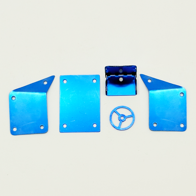 Furitek Titanium Panel Set Blue for Titan Buggy 18