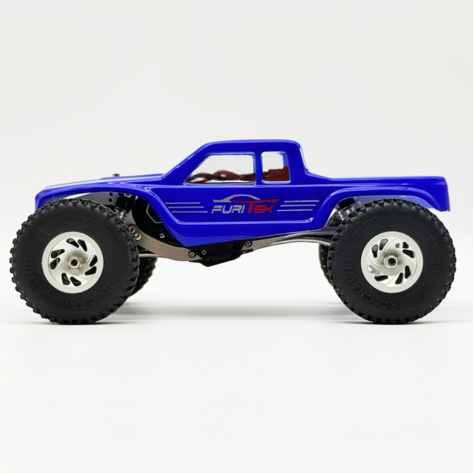 Furitek MANTIS LCG Competition Chassis Kit with BLUE Comp Body for SCX30
