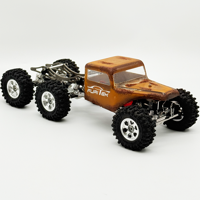 FURITEK ROGUE 6x6 ARTR 1/30 - Weathered Yellow Edition
