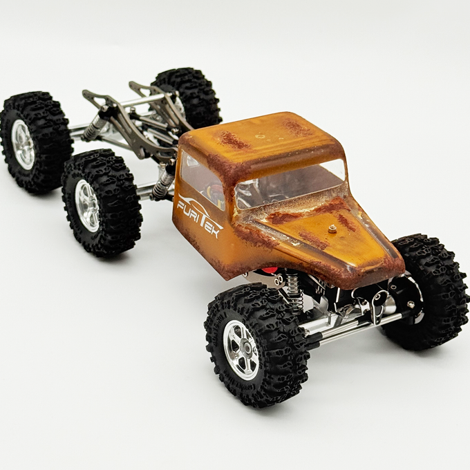 FURITEK ROGUE 6x6 ARTR 1/30 - Weathered Yellow Edition