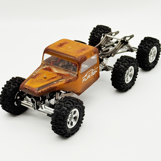 FURITEK ROGUE 6x6 ARTR 1/30 - Weathered Yellow Edition