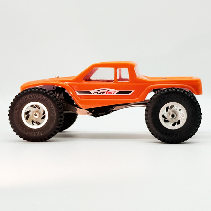 Furitek MANTIS LCG Competition Chassis Kit with Orange Comp Body for SCX30