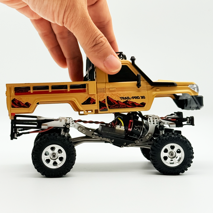 FURITEK KRAWL 30 FULLRANGE TRAIL PRO PICKUP ARTR with TRI-UNITY30 Next-Gen FOC Drivetrain - Yellow Edition