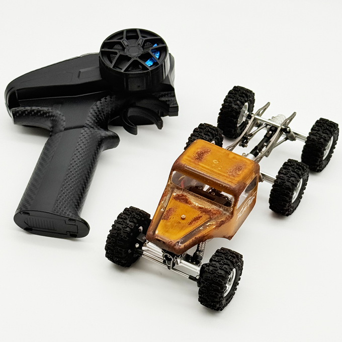 FURITEK ROGUE 6x6 ARTR 1/30 - Weathered Yellow Edition