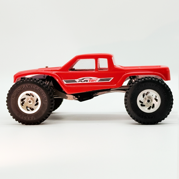Furitek MANTIS LCG Competition Chassis Kit with Red Comp Body for SCX30