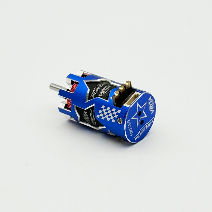 FURITEK VEGA 5500KV SENSORED BRUSHLESS MOTOR FOR 1/24 & 1/28 DRIFT/RACE RC CARS - BLUE EDITION
