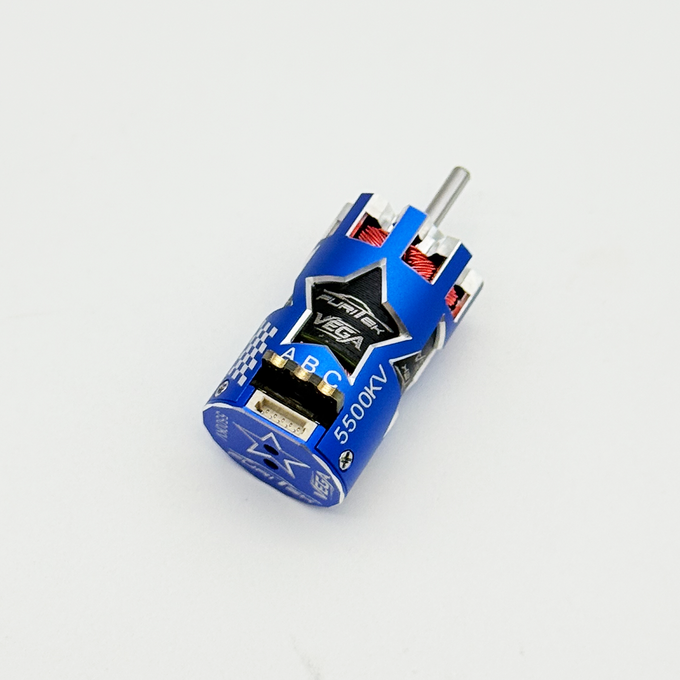 FURITEK VEGA 5500KV SENSORED BRUSHLESS MOTOR FOR 1/24 & 1/28 DRIFT/RACE RC CARS - BLUE EDITION