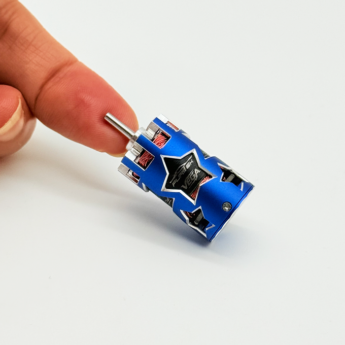 FURITEK VEGA 5500KV SENSORED BRUSHLESS MOTOR FOR 1/24 & 1/28 DRIFT/RACE RC CARS - BLUE EDITION