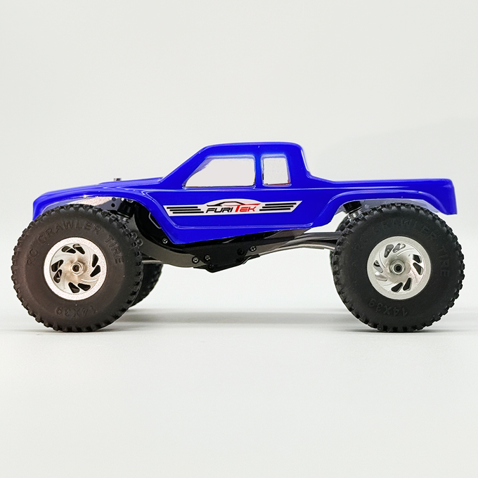 Furitek MANTIS LCG Competition Chassis Kit with BLUE Comp Body for SCX30