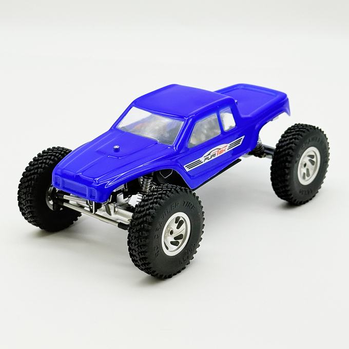 Furitek MANTIS LCG Competition Chassis Kit with BLUE Comp Body for SCX30