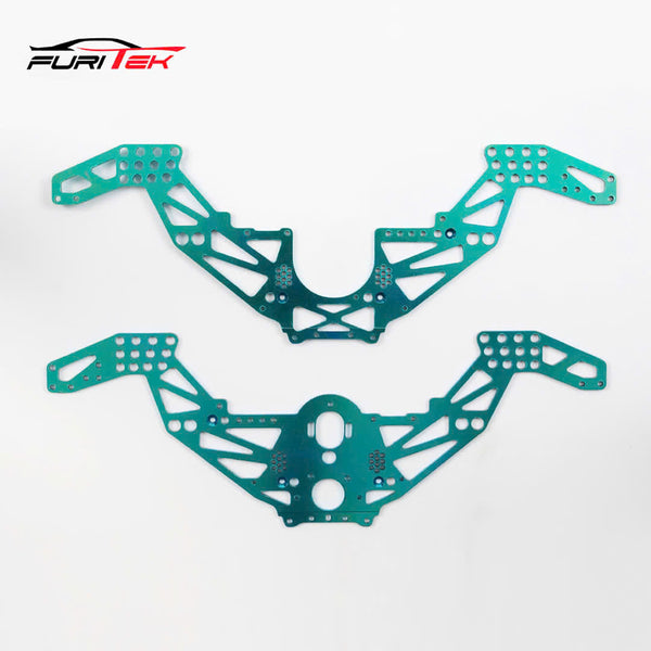 Furitek TITAN GREEN Frame KIT for Losi 1/18 Mini LMT