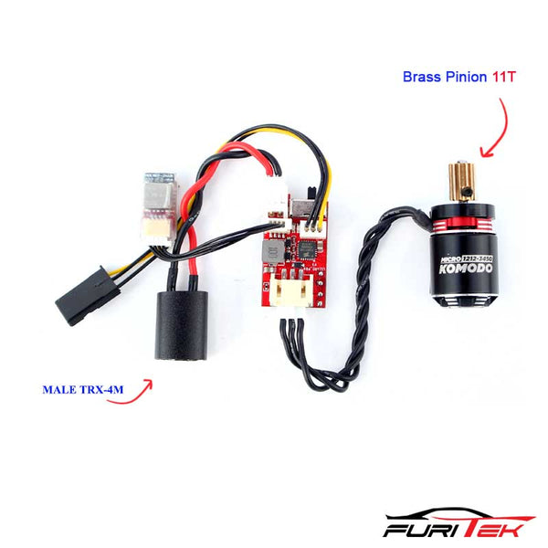 Furitek Stinger 118 Brushless Power System For Traxxas Trx 4m Furitek 0693