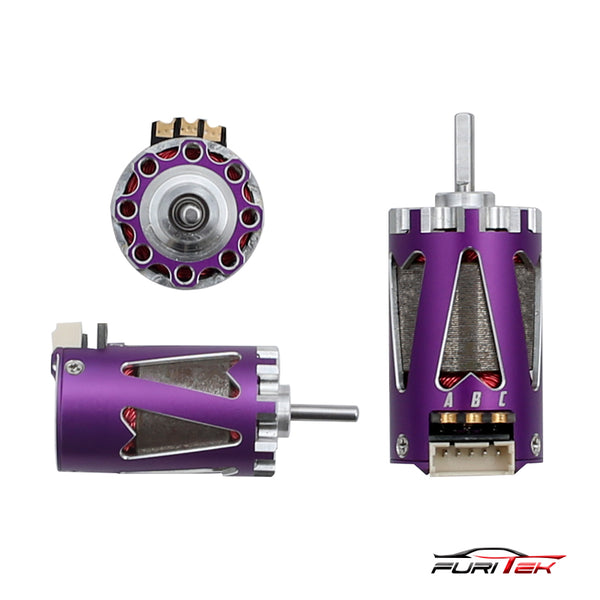 Furitek Hellfire 1410 7500kv Sensored brushless motor - Purple color