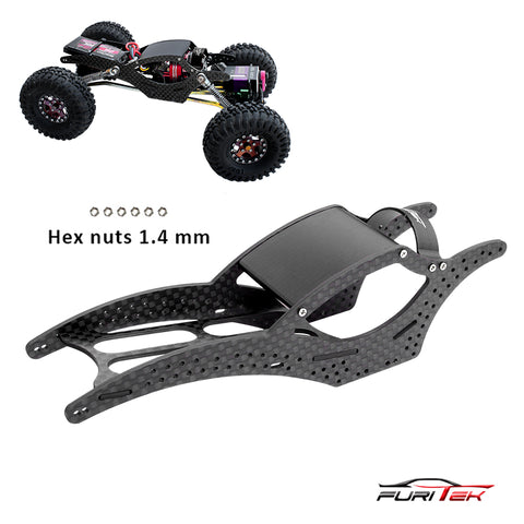 FURITEK SCYTHE V2 Carbon Fiber FRAME KIT FOR SCX24 CRAWLERS – Furitek
