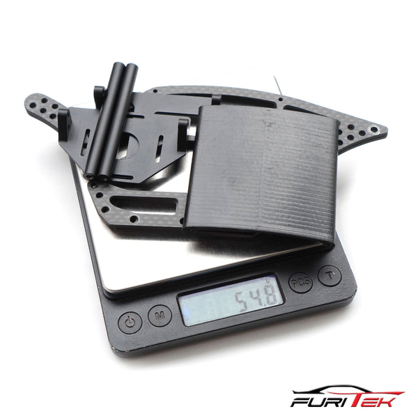 FURITEK BETTLE CARBON FIBER COMP CHASSIS FOR AXIAL UTB18