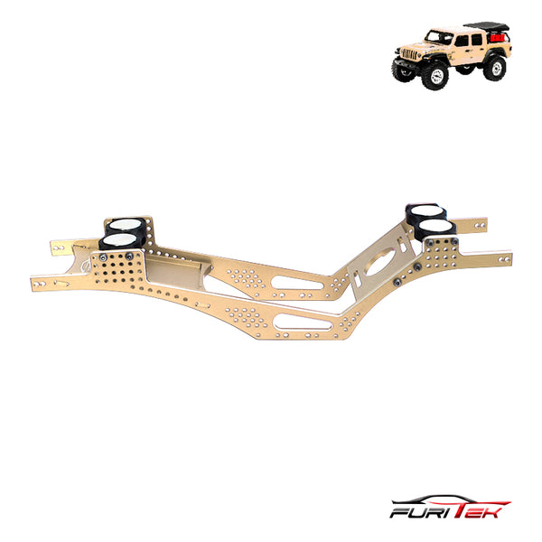 【新品】　Sky Raptor  /  MOTIV  15P Furitek Grasshopper frame KIT FOR SCX24 GLADIATOR - Blue