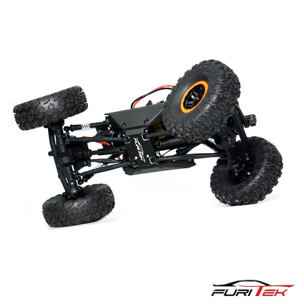 Telaio Skid Plate In Ottone Per Axial AX24 - AXI301002, Ricambio Per Assale