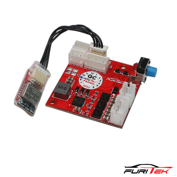 COMBO OF FURITEK TEGU V2 3S MAIN BOARD FOR AXIAL SCX24 WITH FOC TECHNOLOGY (NO CASE) WITH BLUETOOTH
